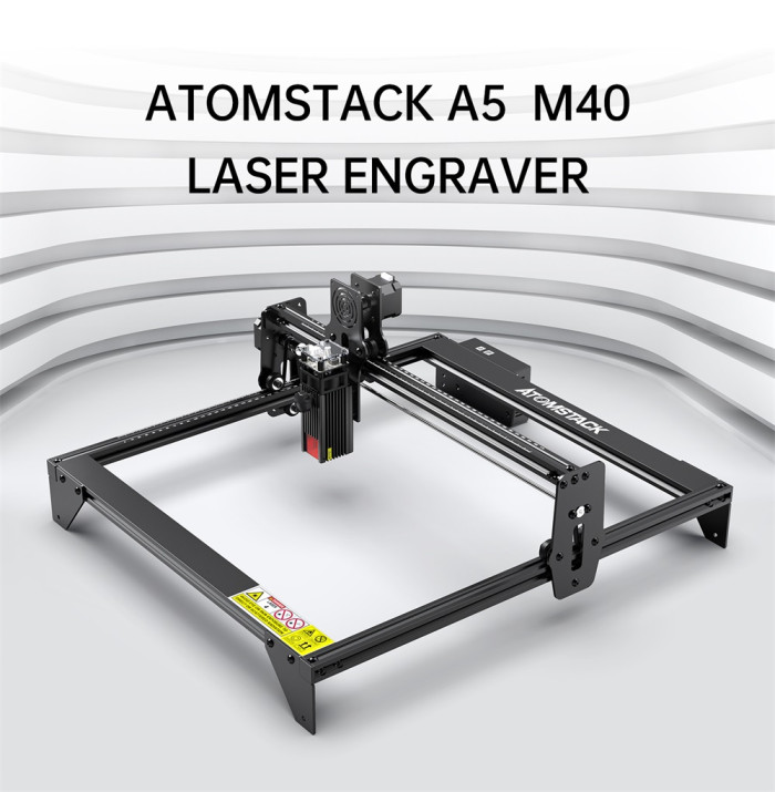 243€ with Coupon for ATOMSTACK A5 M40 Laser Engraving Machine Wood Cutting Upgraded - BANGGOOD
