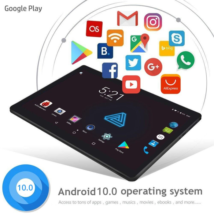Get BDF M107 10.1 Inch 4G LTE Tablet for €75 Only