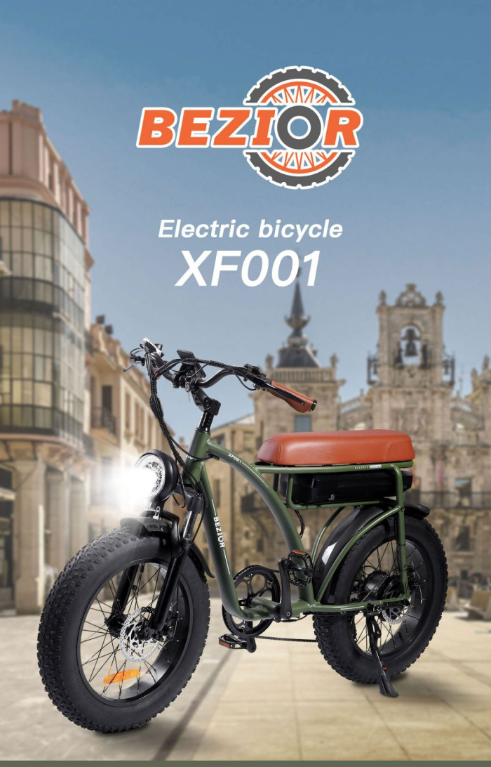 Exclusive Coupon: Get BEZIOR XF001 Retro Electric Bike 20*4.0 Inch Fat Tires for Only 956€ at GEEKBUYING (EU)