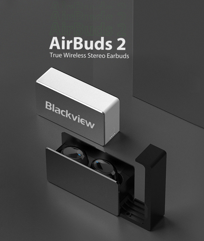 14€ with Coupon for Blackview AirBuds 2 Earphones Wireless bluetooth 5.0 Stereo Headphons - BANGGOOD