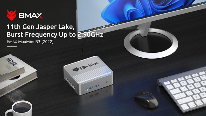 Get BMAX B3 Mini PC Intel Jasper Lake N5095 with 8GB RAM and 256GB Storage For Just 131€