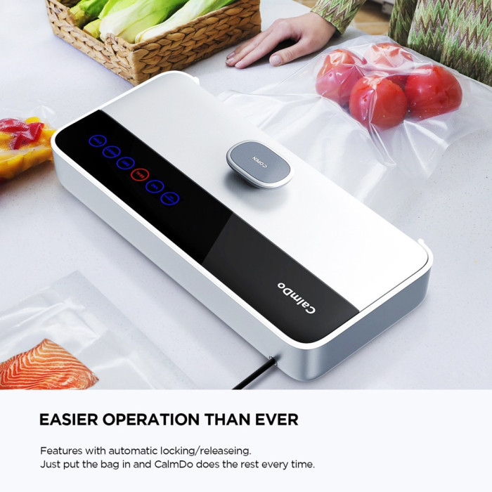 34€ with Coupon for CalmDo V001 5 in 1 Automatic Vacuum Sealer - EU 🇪🇺 - GEEKBUYING