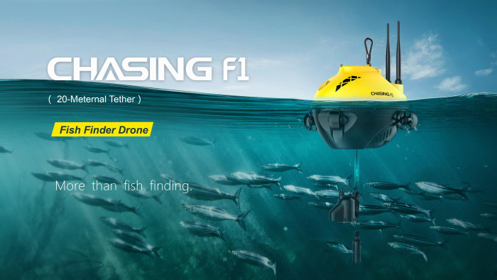 452€ kupongilla CHASING F1 Fish Finder Drone 20m työsyvyyteen - EU 🇪🇺 - BANGGOOD