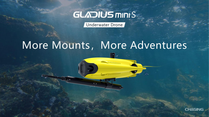 1084€ kupongilla Gladius Mini S Underwater Dronen jahtaamiseen 4K:lla - EU 🇪🇺 - BANGGOOD