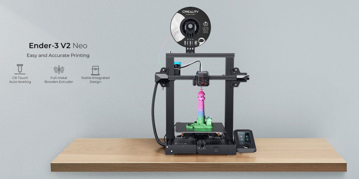 Creality Ender-3 V2 Neo 3D Printer with CR Touch - EU 🇪🇺 - GEEKBUYING