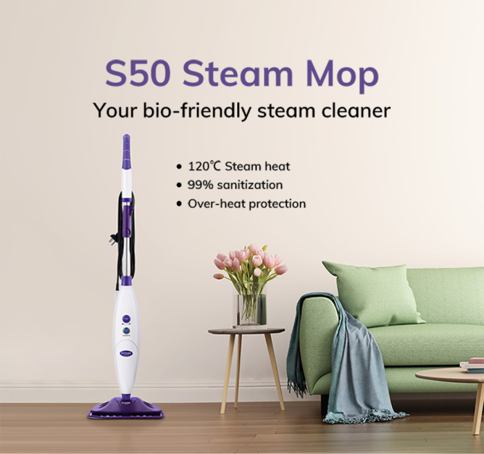 43€ with Coupon for EASINE by ILIFE S50 Wired Steam Mop 1300W - EU 🇪🇺 - GEEKBUYING