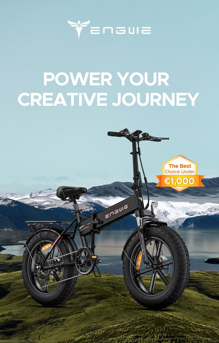 Nabavite ENGWE EP-2 Pro sklopivi električni bicikl 2022 verziju za 966 € samo uz kupon - EU 🇪🇺 - GEEKBUYING