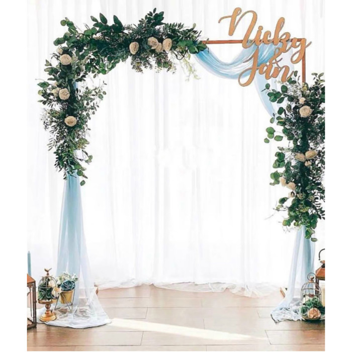 33€ with Coupon for Garfans Square Metal Arch Wedding Party Bridal Prom - EU 🇪🇺 - BANGGOOD
