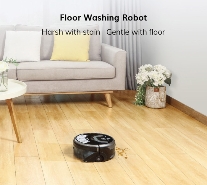99€ with Coupon for ILIFE W400 Floor Washing Robot 1000Pa Suction 900ml - EU 🇪🇺 - GEEKBUYING