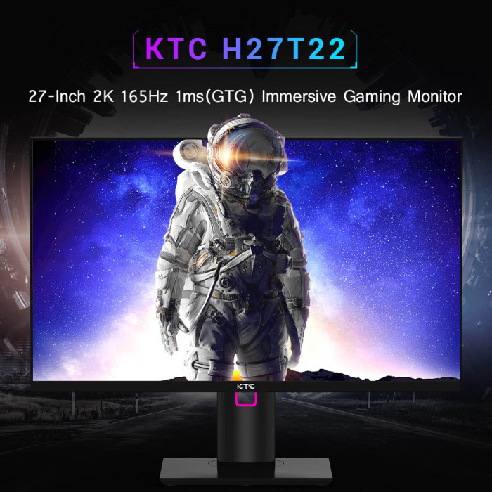 KTC H27T22 27-inch Gaming Monitor: An Immersive and Colorful Gaming Experience!