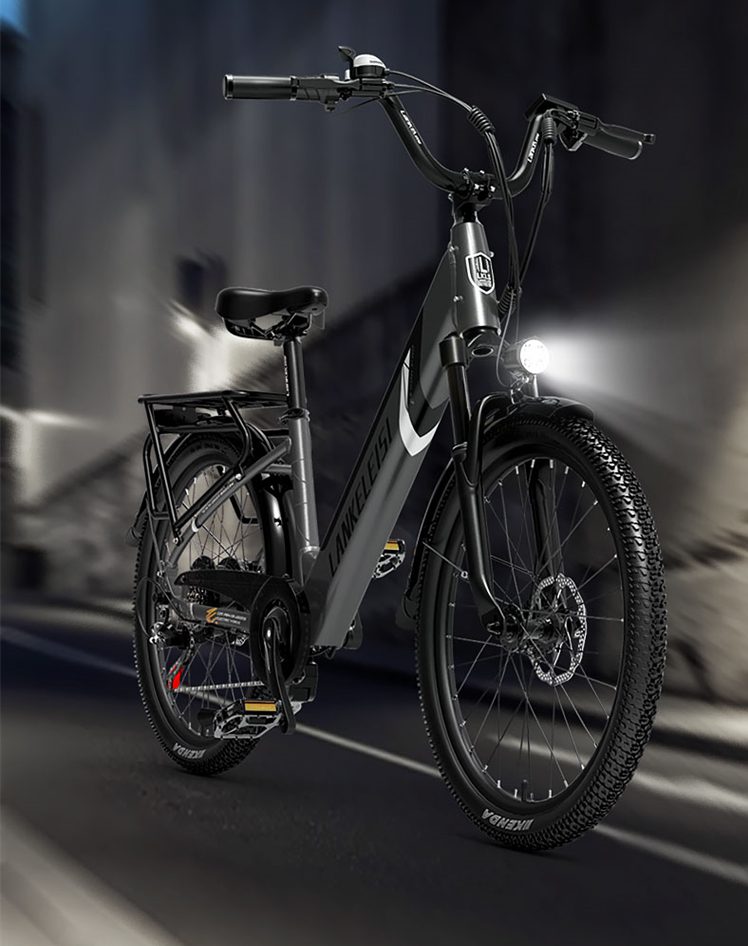 LANKELEISI ES500PRO 48V 14.5AH 500W Electric Bicycle - Easy and Efficient Transportation