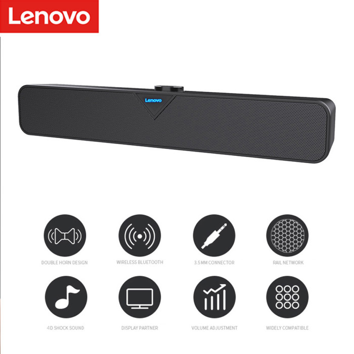 33€ with Coupon for Lenovo Lecoo DS102 6W bluetooth Wireless Soundbar Dual Driver - BANGGOOD