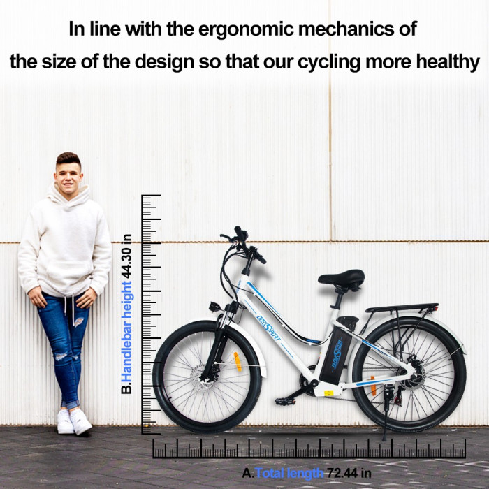 Get ONESPORT BK1 Electric Bike 26 Inch Tires 36V - EU 🇪🇺 - GEEKBUYING for just 686€ with coupon