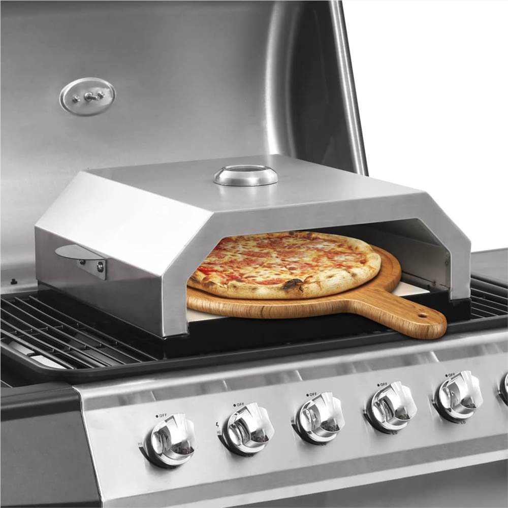 Pizza Oven with Ceramic Stone for Gas Charcoal at 63€