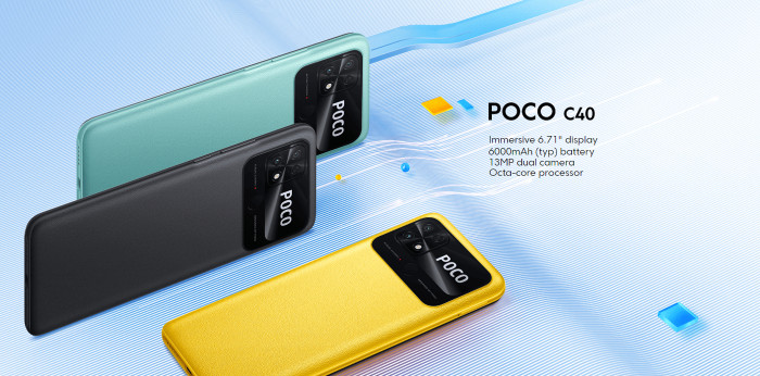 117€ with Coupon for POCO C40 Global Version 6.71 inch 6000mAh 4GB 64GB - BANGGOOD