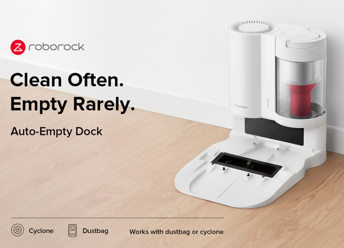 202€ with Coupon for Roborock S7/S7 MaxV Automatic Suction Station Intelligent Dust - EU 🇪🇺 - GEEKBUYING