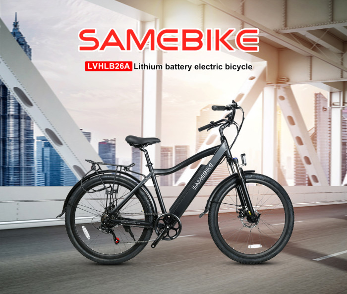 987 € с купон за SAMEBIKE LVHLB26A 10.4Ah 36V 250W 27.5 инча електрически - EU 🇪🇺 - BANGGOOD
