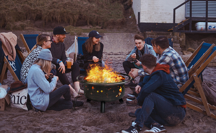 43€ with Coupon for SinglyFire 30 Inch Fire Pit Steel Outdoor Wood - EU 🇪🇺 - BANGGOOD