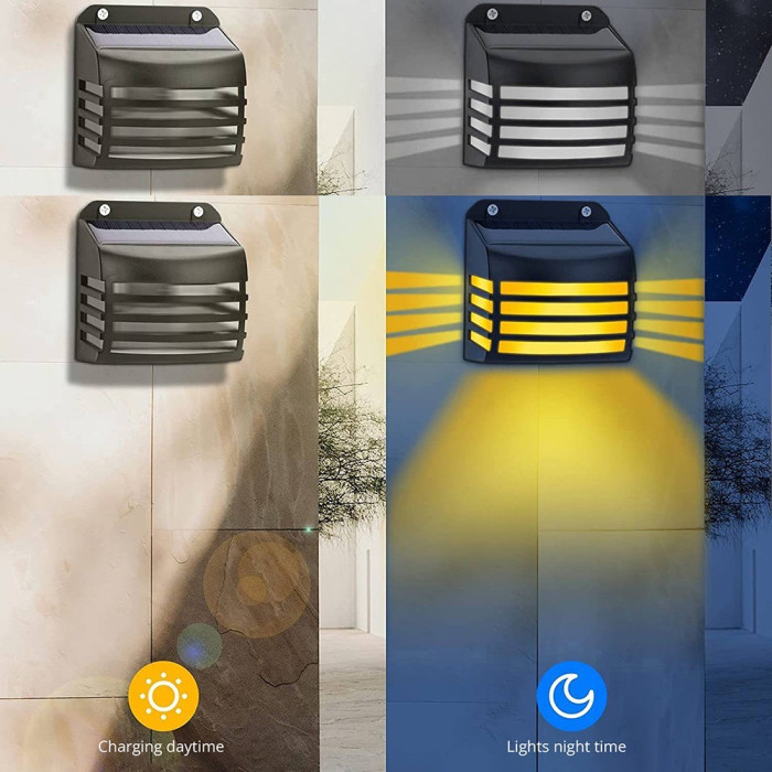 Get Solar LED Fence Lights for just 20€ with Coupon at Geekbuying