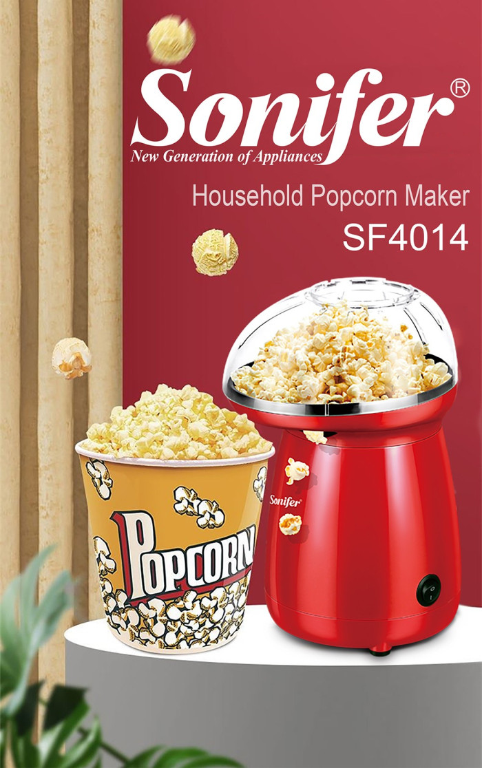 30€ with Coupon for Sonifer SF4014 1200W Household Popcorn Maker, Electric Hot - EU 🇪🇺 - GEEKBUYING