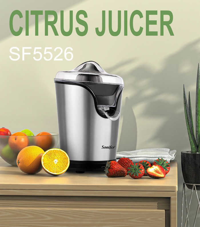 Sonifer SF5526 100W Citrus Press Juicer: EU Exclusive Coupon Offer for 42€