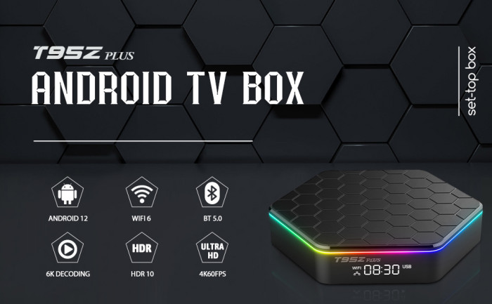 Get the T95Z Plus TV BOX Android 12 Allwinner H618 4GB for just 36€ with our coupon - GEEKBUYING
