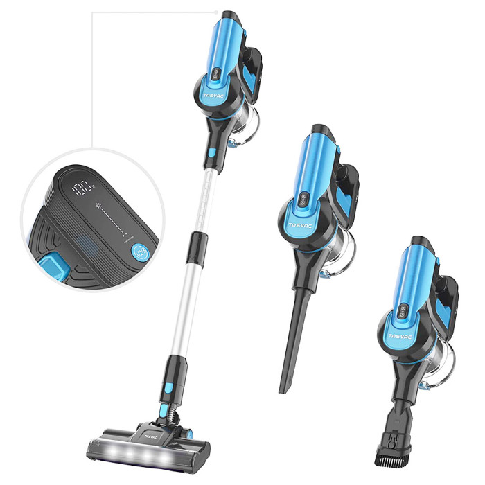 TASVAC S8 Cordless Vacuum Cleaner 23KPa Strong Suction - EU 🇪🇺 - GEEKBUYING: Get it for 98€ with Discount Coupon!