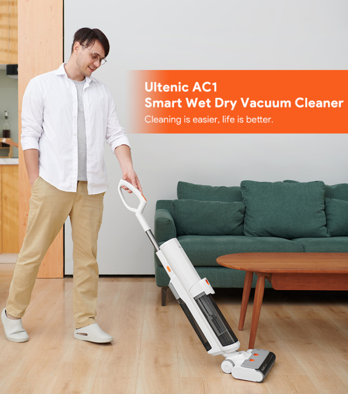 276€ with Coupon for Ultenic Cordless Wet Dry Vacuum Cleaner, AC1 Smart - EU 🇪🇺 - BANGGOOD