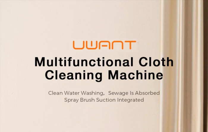 135€ with Coupon for UWANT B100-E Multifunctional Cloth Cleaning Machine Vacuum Spot - EU 🇪🇺 - GEEKBUYING