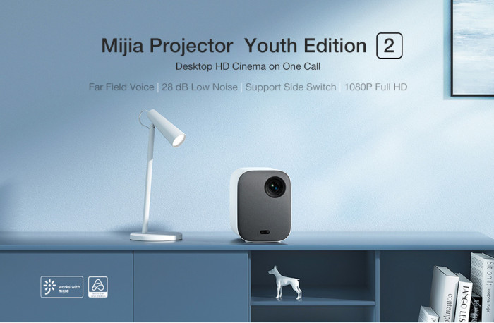 337€ kupongilla XIAOMI Mijia DLP Mini LED WIFI -projektorille 1080P - EU 🇪🇺 - BANGGOOD