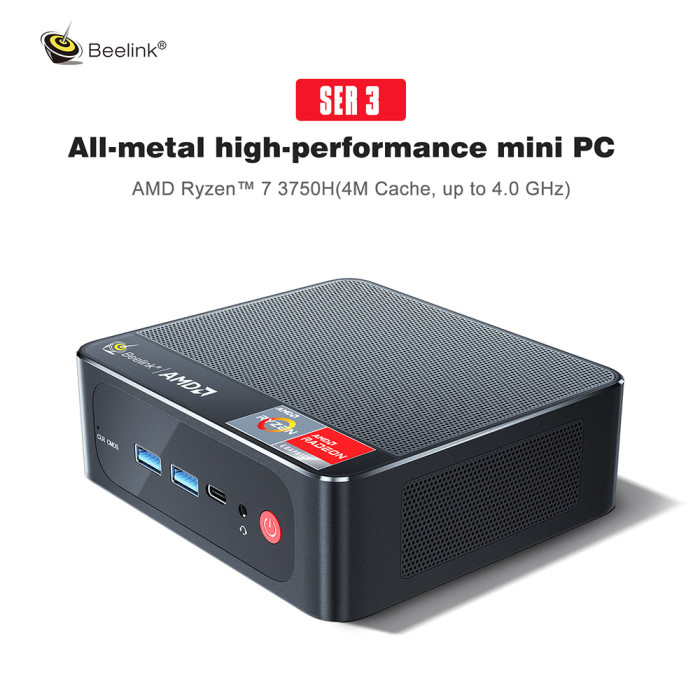 333€ with Coupon for Beelink SER3 Mini PC AMD Ryzen 7 3750H 8GB - GEEKBUYING