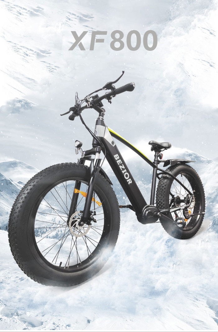Get a BEZIOR XF800 Electric Bicycle with 13Ah 48V 500W MID Motor for only 916€ with Coupon - Available in Europe - EU at GEEKBUYING