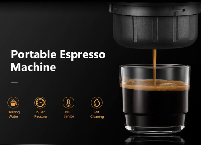 Get BioloMix CP010 Wireless Portable Coffee Maker at just 87€ with Coupon