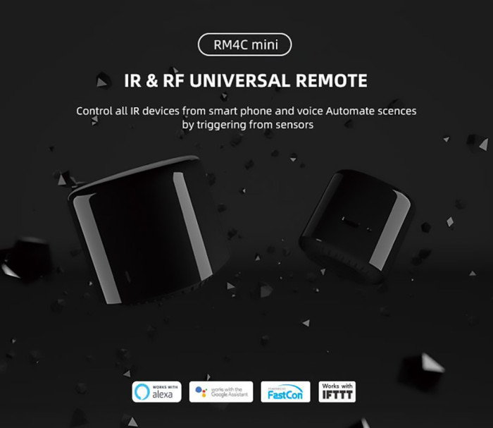 Broadlink RM4C Mini Universal WiFi IR Smart Remote