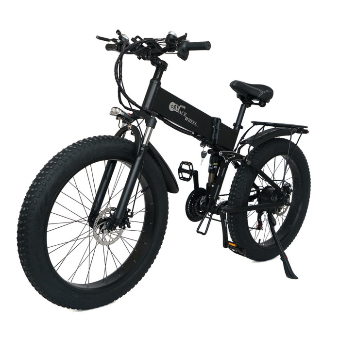 CMACEWHEEL X26 10Ah Dual Battery 48V 750W Folding Moped Electric Bicycle at €1191 with Coupon