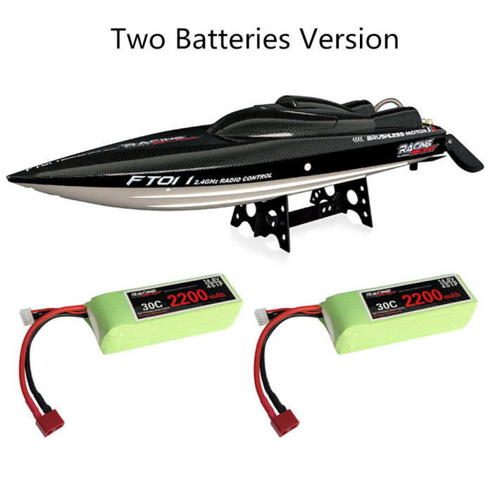Get the Feilun FT011 Several Battery 65CM 2.4G 50km/h Brushless RC boat for only 132€ with our exclusive coupon!