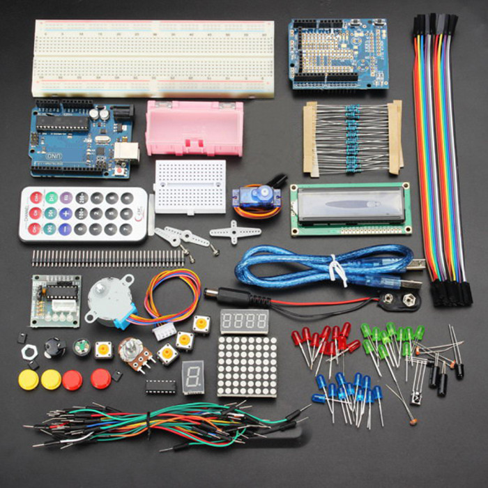 22€ with Coupon for Geekcreit UNOR3 Basic Starter Kits No Battery Version for - BANGGOOD