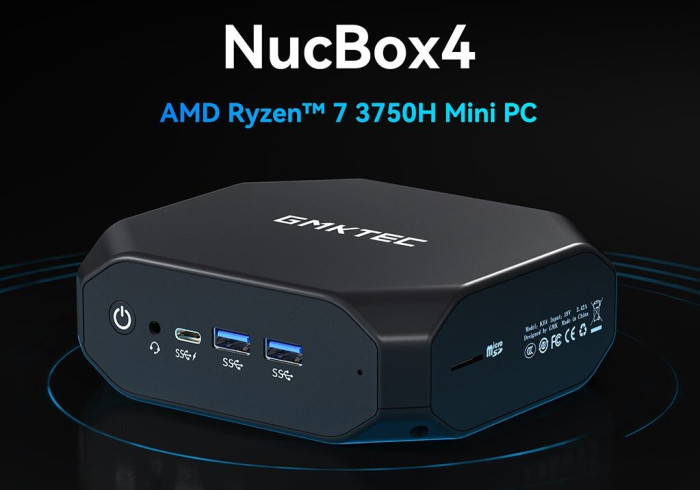 319€ with Coupon for GMKTEC NucBox4 AMD Ryzen7 3750H 4.0GHz Radeon RX Vega - BANGGOOD