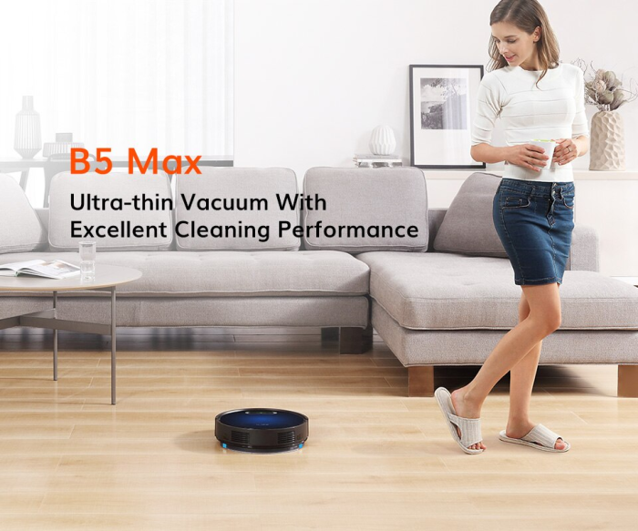 120€ with Coupon for ILIFE B5 Max Robot Vacuum Cleaner 2000Pa Suction - EU 🇪🇺 - GEEKBUYING