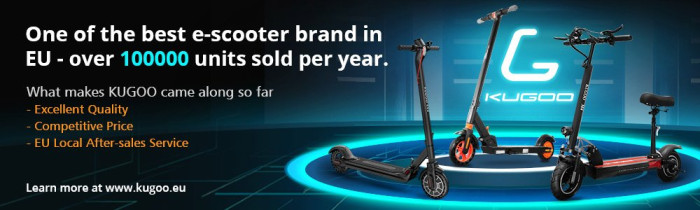 KUGOO S1 Folding Electric Scooter 8 Inch Tire at 226€ Only with Exclusive Coupon in EU 🇪🇺 - GEEKBUYING