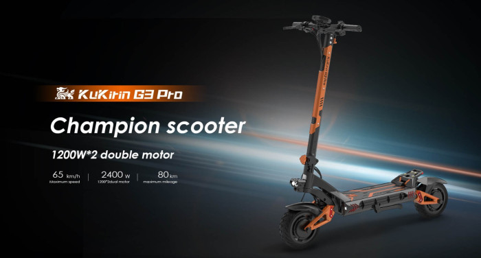 KuKirin G3 Pro Off-Road Electric Scooter 10 Inch - EU: A Detailed Overview