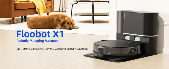 307€ with Coupon for Proscenic X1 Robot Vacuum Cleaner with Self-Empty Base, - EU 🇪🇺 - GEEKBUYING