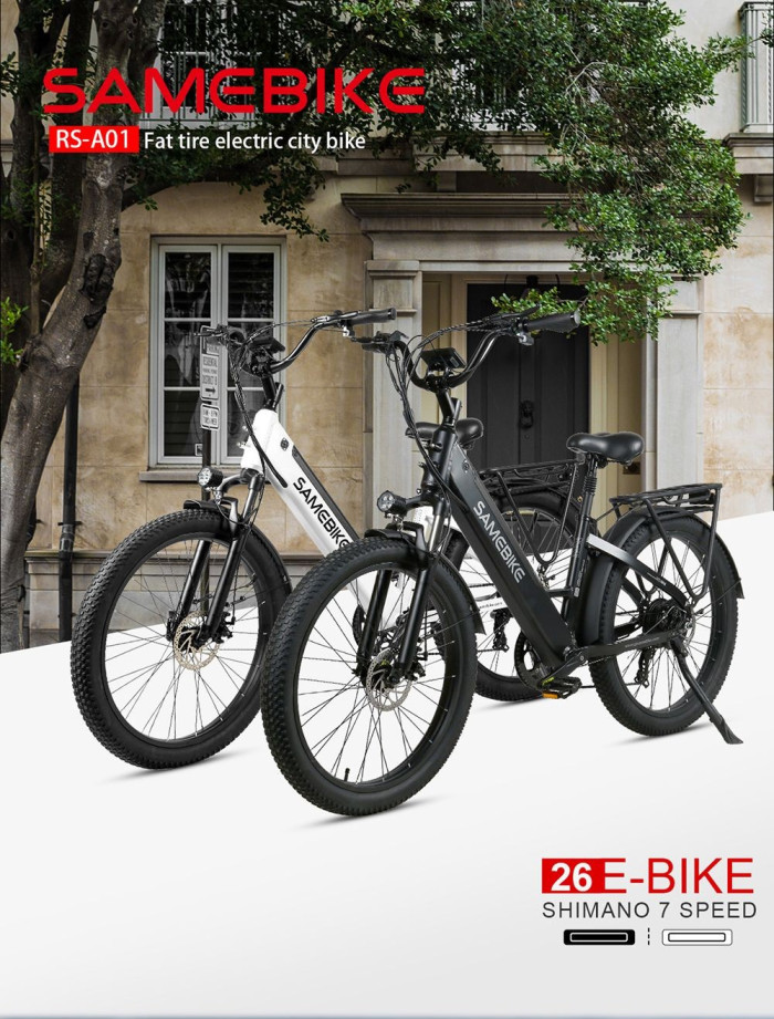 Get Samebike RS-A01 Electric Bike at a Discounted Price of 1256 Euros with Coupon - Deal from EU Warehouse