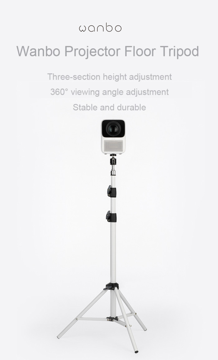 28 € с купон за стойка за проектор Wanbo, подова стойка, статив, 360° универсална настройка - BANGGOOD