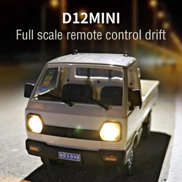 31€ with Coupon for WPL D12 MINI 1/16 2.4G 2WD Full Scale On-Road - BANGGOOD