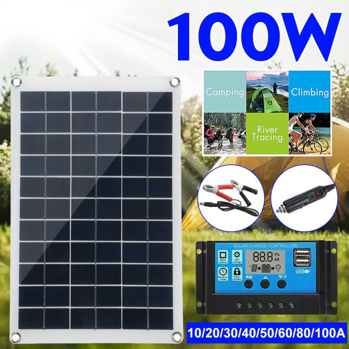 Get a Solar Panel Kit with 100W for only 17€ using our Exclusive Coupon at BANGGOOD