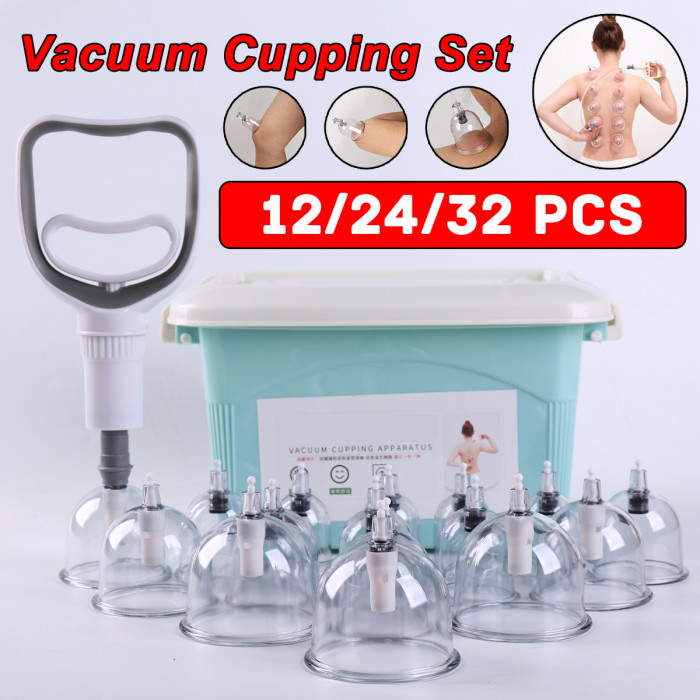 Medical Chinese Vacuum Cupping Body Massage Therapy Healthy Suction Cupping Massager
