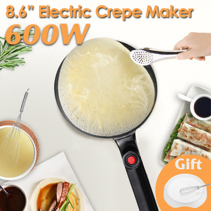 15€ with Coupon for 900W 220V Non-stick Electric Crepe Pizza Maker Pancake Non-stick - BANGGOOD