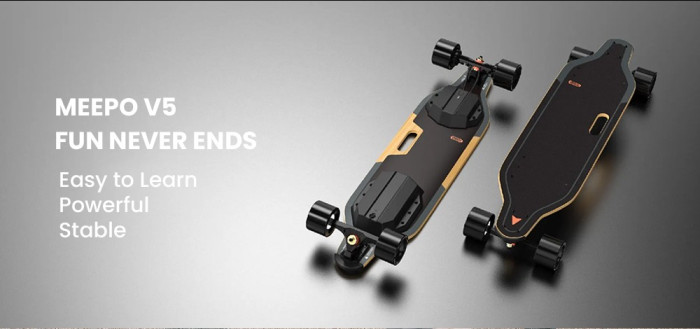 MEEPO V5 ER Electric Skateboard for Adults 2*500W – Get it with the Exclusive Coupon for 566€ in EU 🇪🇺 at GEEKBUYING