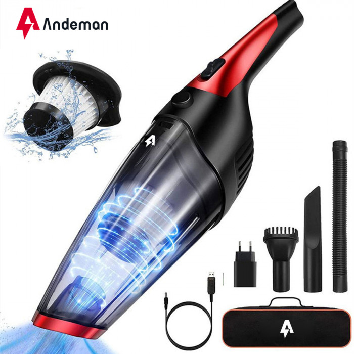 25€ with Coupon for Andeman 7000Pa 120W Handheld Wireless Car Vacuum Cleaner - EU 🇪🇺 - BANGGOOD